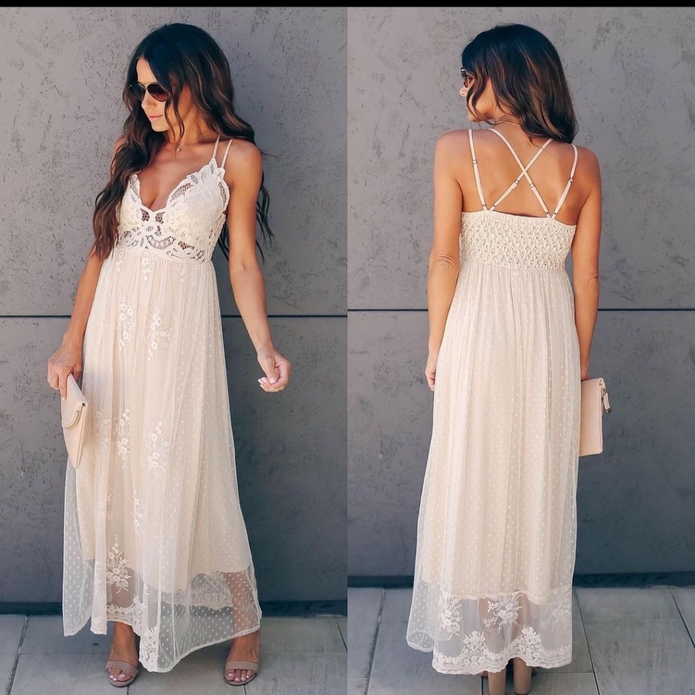 Lace Maxi Dress